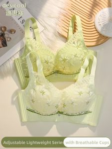 Summer Lightweight Breathable Underwire Free Small Bust Lifting Thin Bra