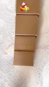 Kotak 16x12.5x7 FOBO R5 / Snack Box Kraft Box Kue Kotak 50pcs
