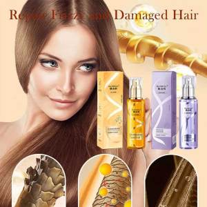 HANBOLI Original Hair Care Serum Oil 100ML Perfume Smooth Improves Dryness Frizziness  Anti-static Hair Care Serum Spray