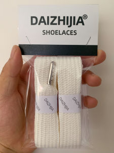 ยิ้ม สตรีทสไตล์ เชือกผูกรองเท้าหัวโลหะ 2 ซม. กว้างแบนเวอร์ชั่นเกาหลี Tang Jianxi เดียวกันโดยเฉพาะอุปกรณ์เสริมแฟชั่นเชือกผูกรองเท้า