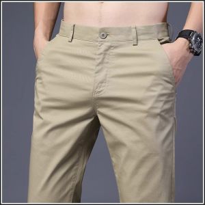 TUCANO | Mens Cotton Thin Business Straight Loose Pants