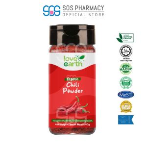 Love Earth organic dried chili flakes 60g