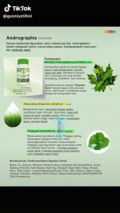 Andrographis Centella HNI - Pelindung Liver - Ekstrak Herbal Alam - Original