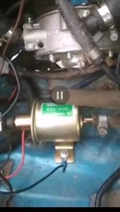 Electric Fuel Pump 12V HEP-02A Low Pressure Bolt Fixing Wire Universal Diesel Petrol Gasoline For Car Motorcycle ATV Fuel Pump