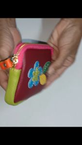 GPBAGS รุ่น GP370 กระเป๋าสตางค์-ใส่เหรียญ-พวงกุญแจ-ถือ หนังชามัวส์