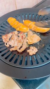 WDN [BISA COD GRATIS ONGKIR] Grill Pan BBQ Alat Pemanggang Anti Lengket