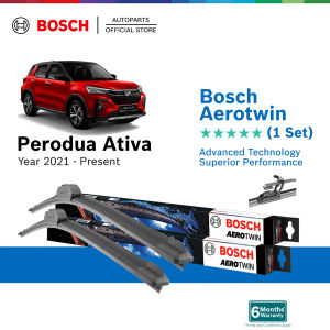 Bosch Aerotwin Retrofit U Hook Wiper Set for Perodua Ativa (21"/14")
