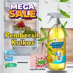 Sonic Pembersih kulkas Westafel Mejicom Pembersih Serbaguna 250ml