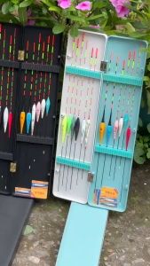 COMBO HỘP PHAO KÈM 10 CÂY NGÀY 2 CÂY ĐIỆN KÈM PIN BỘ PHAO CHÉP RÔ GIÁ BÌNH DÂN