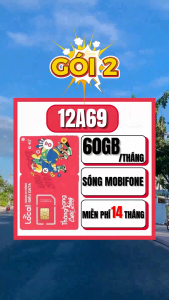 Sim Mobifone Local Giá Rẻ Đủ Gói 12A45F 12A69 12A79 12A89F Miễn Phí Data + Nghe Gọi Trọn Gói 14 Tháng Không Nạp Tiền | FREESHIP - CHƯA KÍCH HOẠT