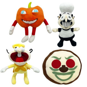Hot-selling & In Stock (Cross-Border): Pizza Tower Peppino Plush Doll - Cartoon Peripheral Plush Toy  lxf