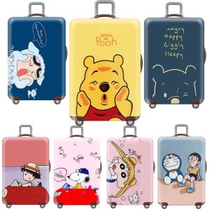 Loose ผ้าคลุมกระเป๋าเดินทาง กระเป๋าเดินทาง ผ้ายึดได้เยอะ กันฝุ่น กันรอย สวมใส่ ข้น กระเป๋าเดินทาง กระเป๋าเดินทาง 20/22/24/26/28 นิ้ว