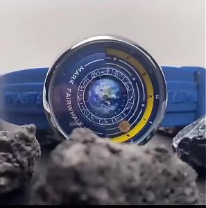 Đồng Hồ Nam Mark Fairwhale 5700 Máy Quartz Mặt Số Kiểu Dáng Thời Trang Chống Nước Dây Đeo Silicon Thể Thao Cá Tính Hiển Thị Số Ả Rập.