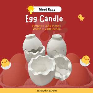 EGGY POT or CANDLE perfect for gifts giveaway souvenir decor and more