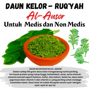 Teh Herbal Daun Kelor Al-Ansor Banten 50gr