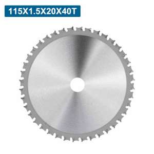 CMCP 1pc Carbide Circular Saw Blade for Aluminum Cutting 115/165/185/190/235/255/260/305/355mm Metal Cutting Disc Blades 40-100T