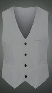 Áo gile áo gile nam thiết kế 2 màu đen trắng cổ điển với 4 cúc cài tạo nên sự lịch lãm sang trọng năng động chất vải mềm mịn cao cấp- Mã T7