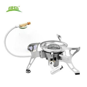 BRS | BRS-15 2027Gas Stove Ultralight Portable Split Collapsible Windproof Outdoor Gas Stove Cookware for Picnic Camping Hiking 2026