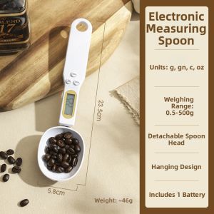 CAROTE | Measuring Electronic Spoon for Coffee Flour Milk Powder Supplementary Food
