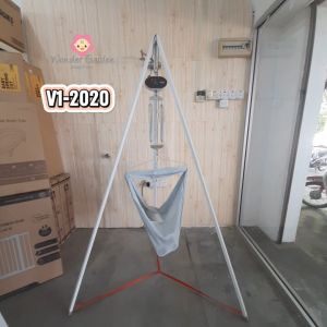 I Baby Spring Cot With Max Load 18Kg (Rangka Buaian Bayi | Tripod Type Baby Cradle) Ibaby Spring Cot Price - Lazada