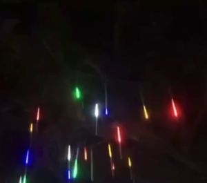 20cm-30cm-50cm meteor shower led christmas light decorative loght indoor and outdoor