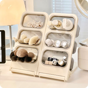 Simple Ins Style Desktop Pen Holder Organizer Box Office Stationery Storage Rack Student Desk Accessories Plastic Rectangular Bin