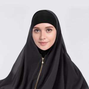 【Fast Shipping】Shawl Sulam Chiffon Head Scarf Womens Long Hat Scarf One Piece Towel Muslim Headscarf Tudung Bawal