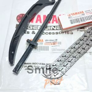 Karet Lidah Tensioner Yamaha Mio M3 Z Soul GT 125 Fino 125 Xride 125 + Rantai Keteng Set Kamprat 2PH