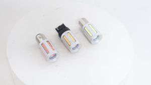 KEVANLY | 2pcs 1156 BA15S P21W BAU15S PY21W 1157 BAY15D 3030SMD CanBus Daytime Running Lights Parking Lamp Turn Signal Light Reversing