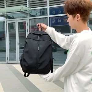 กระเป๋าคอมพิวเตอร์ กระเป๋ากันน้ำ แฟชั่นเกาหลี ธุรกิจ เป้เดินทางกลางแจ้ง ความจุข 25L กระเป๋าเป้ชาร์จUSB กระเป๋าโน๊ตบุ๊ค กระเป๋าเป้ผู้ชาย สะพายหลัง คลิกที่เรา