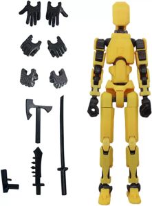 [Lắp Sẵn] Mô Hình Lắp Ghép Robot Dummy 13 Figure In 3D Đa Khớp Kèm Tay Phụ Kiện Thay Thế Phát Vô Tri Cử động Linh Hoạt Nam Châm6 Có Cánh Đồ Chơi 1k Cà Rốt Vô Tri