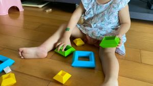 【Mini Gifts】30PCS Stacking Building Blocks Montessori Toys For Toddlers Birthday Gifts