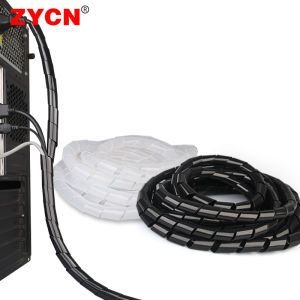 4mm/5mm/6mm/8mm/10mm/12mm Cable Sleeve Winding Pipe Spiral Wrap Tube Cable Protective Sleeve Band Winding Pipe Wire Sleeves