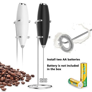 Kitchen Powerful Milk Frother Wand Handheld Battery Operated Drink Mixer for Coffee Lattes Cappuccino Matcha Gift Idea