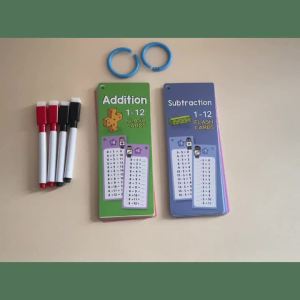 Thẻ Bảng Toán 1-12 Công Cụ Tự Kiểm Tra Công Cụ Học Tập Montessori Dụng Cụ Dạy Toán Cho Phép Cộng/trừ Và Phép Nhân/chia