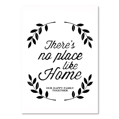 Black White Life Quote Canvas Painting Scandinavian Style Love Poster and Print Nordic Wall Pictures for Living Room Home Decor