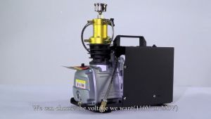 【5 year warranty】Tuxing TXES031 4500psi 300bar 30MPa PCP Adjustable High Pressure Air Compressor Submerged Gas Cylinder Filling High Pressure Pump