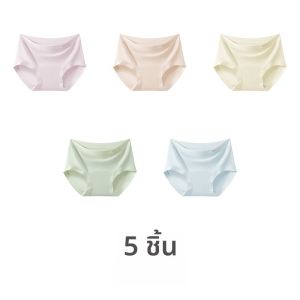 MiiOW | กางเกงชั้นในทรงสามเหลี่ยมผ้าโมดอลสำหรับผู้หญิง ไม่มีรอยตะเข็บ ไม่รัดรูป ไร้รอยตะเข็บ ทรงปกติ กางเกงชั้นในสตรี