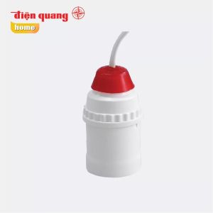 Chuôi đèn chống ẩm Điện Quang ĐQ LH01/LH02 E27AW - không dây 40 cm - lõi đồng nguyên chất vỏ nhựa chống cháy