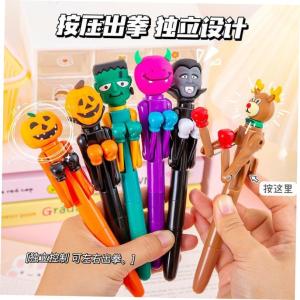 Halloween Funny Stress Relieving Blue Ballpoint Pen