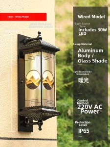 MARTINI | Waterproof Outdoor Lighting Wall Lamp