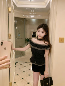 Áo Sơ Mi Kẻ Caro Cổ Bẻ Hai Kiểu Dáng Thon Gọn Viền Xếp Ly Viền Ren Cổ Điển Mùa Hè 2025 Thường Ngày Không Tay Dành Cho Nữ