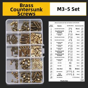 POWER&STRONG | Stainless Steel 304 Self-Tapping Screws Nuts Set For Repair