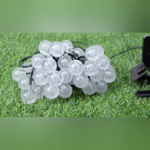 【D12 Discount】Solar string light Christmas lamp outdoor waterproof IP65 with solar panel 100LED 12m warm/multicolor for garden/courtyard/party decoration lamp heavy duty super bright support COD 30 years warranty