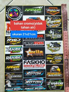 STIKER SOUND | STIKER AUDIO | STIKER SOUNDSYSTEM | STIKER PACK | STIKER 1 LEMBAR | STIKER CROMO
