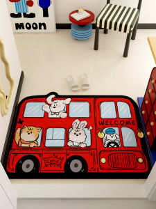 ZHIBAIJIA | Water Absorbent Non-slip Cute Entrance Mat