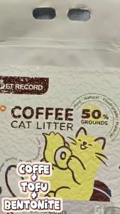 30L Coffee Tofu Cat litter sand Tofu Food Plant Tofu Residue Made Cat Sand Tofu Cat Litter Sand Deodorant Cat Litter