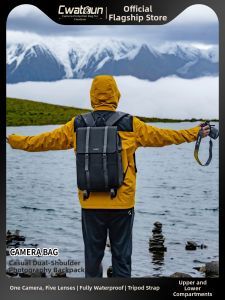 Cwatcun | Luxury Casual Multi-lens Camera Backpack