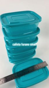 Toples Plastik Kotak Calista Furano Set 6pcs Food Container Food Preparation Storage Set Tempat Wadah Box Penyimpanan Makanan Tempat Bumbu Dapur Set Lunch Box Food Container Set Toples Kulkas