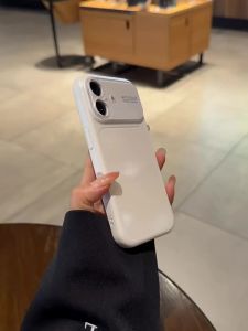 AO.HU | Elegant Full Protection Silicone Case for Apple iPhones Liquid Glass White